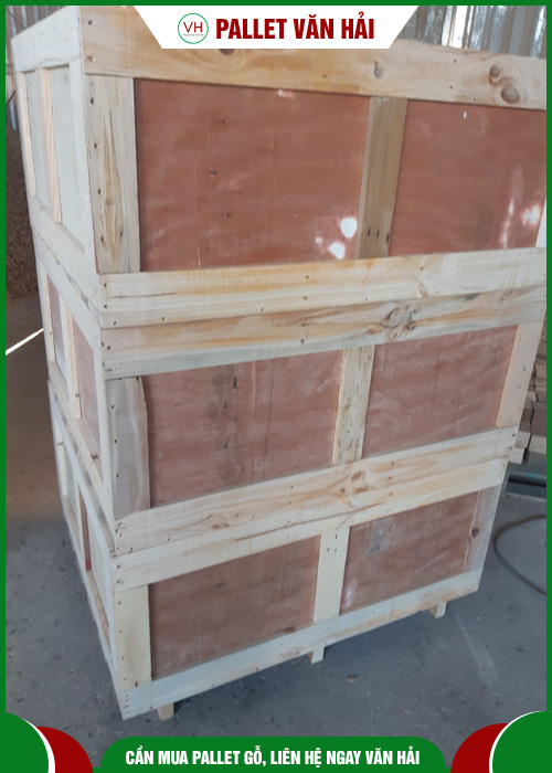 Pallet thùng ép 1050x1050x450